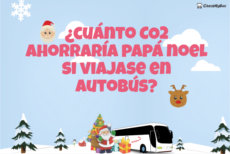 ¿Qué pasaría si Papá Noel repartiese los regalos en autobús en vez de con sus renos?