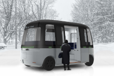 El duro invierno de Finlandia pone a prueba los autobuses autónomos de Muji