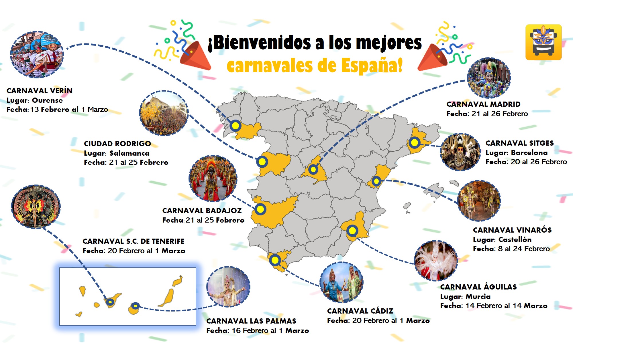 Carnavales de España dónde y cómo ver las mejores fiestas