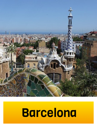 Ver España en autobús: Barcelona