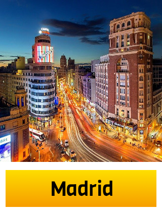 Ver España en autobús: Madrid