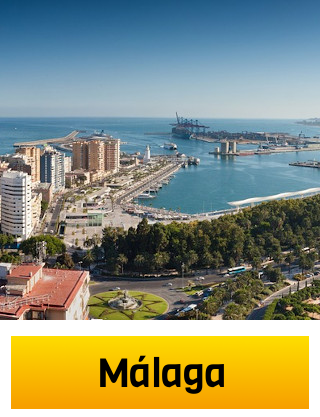 Ver España en autobús: Málaga
